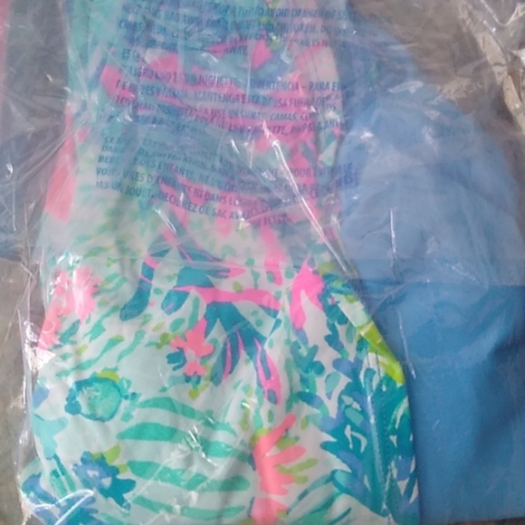 Lilly Pulitzer Lagoon Sarong Hipster Bottom, Zanzibar Blue, 14 - Picture 4 of 7